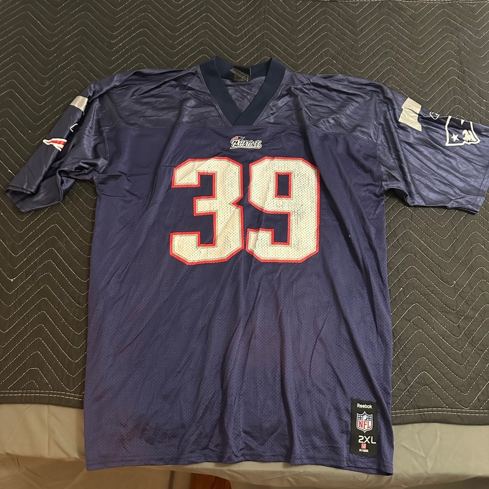 New England Patriots Woodhead jersey Reebok Mens 2XL